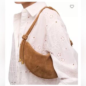 Madewell Suede Bolo Shoulder Bag
